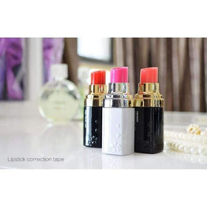 Planet Gates 12 pcs/lot Lipstick correction tape Kawaii 8m Decorative tape gift Novelty stationery office school supplies estojo gifts