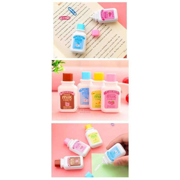 Planet Gates 12 pcs/Lot Milk bottle correction tapes Kawaii stationery Office accessories School supply material escolar papeleria 6847