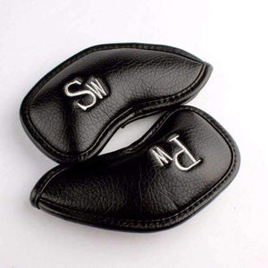 Planet Gates 12 PCS/Set Exquisite PU Golf Club Iron Head Covers Protector Golf Head cover Sets Iron Club Head Cover Accessories