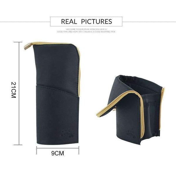 Planet Gates 12 pieces Synthetic Makeup Brushes Set with Unique Design Black Bag Professional Brushes for Makeup