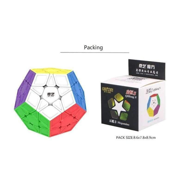 Planet Gates 12 sides  Speed Cubes Pentagon 12 Sides PVC Sticker Dodecahedron Toy Puzzle Toys