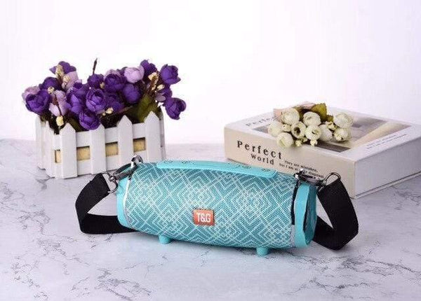 Planet Gates 12-TG145C Portable Bluetooth Speaker Outdoor Waterproof Stereo Column Wireless Speakers With Mic FM Radio MP3 Bass Sound Box Dropshipping