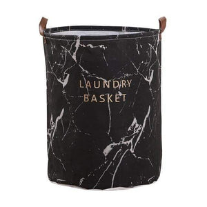 Foldable Closure Laundry Basket Large Capacity Bag Bins Kids Toy Buckets Clothes Organizer Storage Hamper Cotton Linen