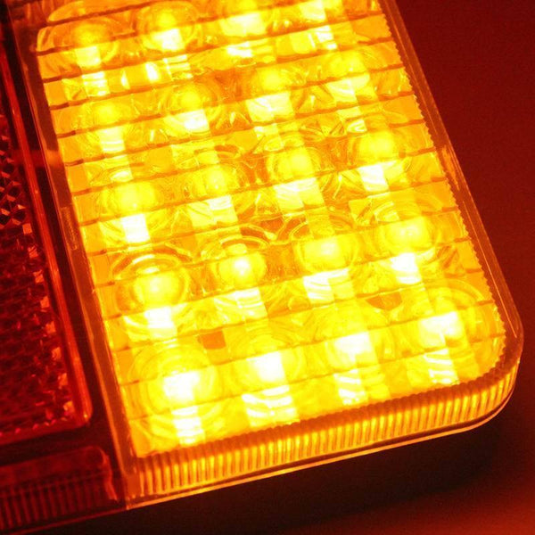 Planet Gates 12 V 2 Pcs Tail Lights LED Car Light 40 LED Trailer Stop Indicator Reverse Car Lamps
