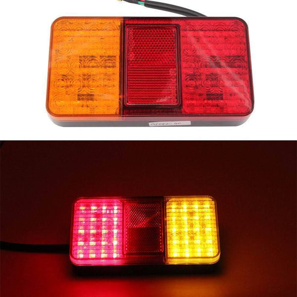Planet Gates 12 V 2 Pcs Tail Lights LED Car Light 40 LED Trailer Stop Indicator Reverse Car Lamps