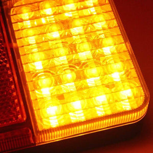 Planet Gates 12 V 2 Pcs Tail Lights LED Car Light 40 LED Trailer Stop Indicator Reverse Car Lamps
