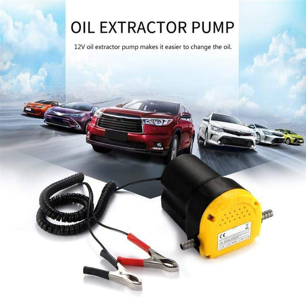 Planet Gates 12 V Car Electric Oil Extractor Transfer Pump Oil/Crude Oil Fluid Suction Pump Mini Fuel Engine Oil Extractor Transfer Pump