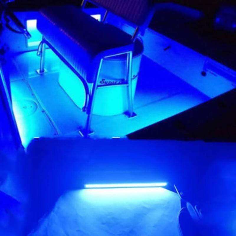12 V waterproof blue Marine Led Light Courtesy & Utility Strip for Boa