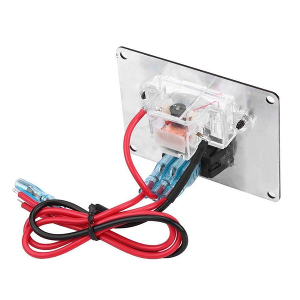 Planet Gates 12 Volt Voltmeter Battery Condition Test Switch Dual Test Meter/Gauge Universal for Boat Marine Caravan Auto Replacement Parts