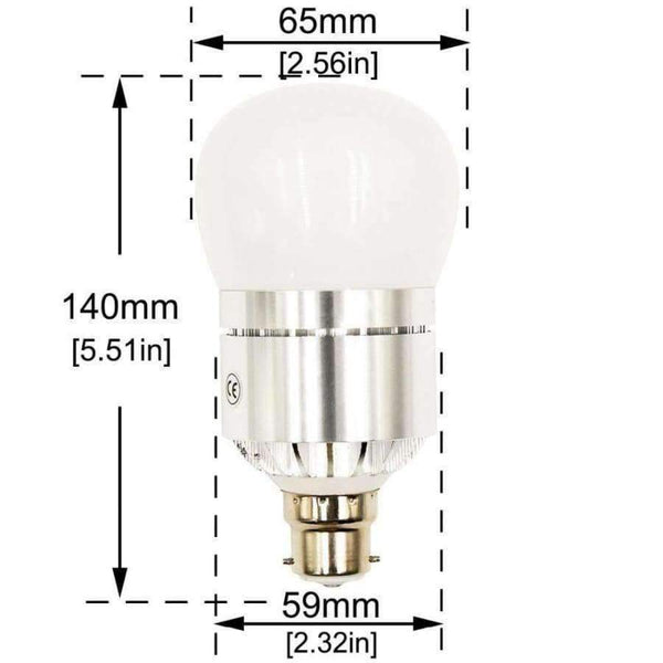 Planet Gates 12 Watts Automatic Light Sensor Bulb, 1200 Lumen, Dawn to Dusk Light Bulbs, AC85-265V, E26/E27 B22 Lamp Base Automatic Light For