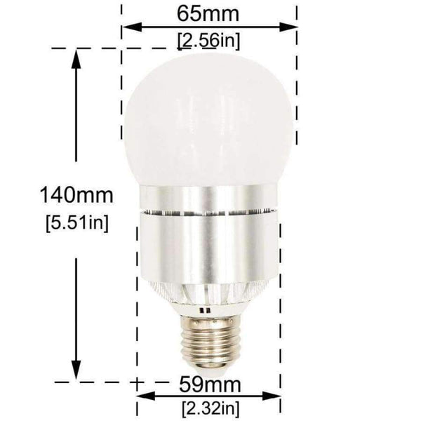 Planet Gates 12 Watts Automatic Light Sensor Bulb, 1200 Lumen, Dawn to Dusk Light Bulbs, AC85-265V, E26/E27 B22 Lamp Base Automatic Light For