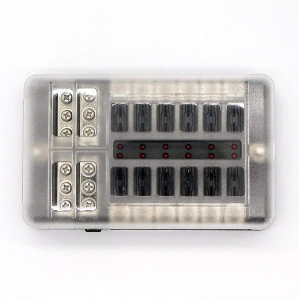 12 Way Blade Fuse Holder Box Block Car Vehice Boat Circuit ATO ATC 32V