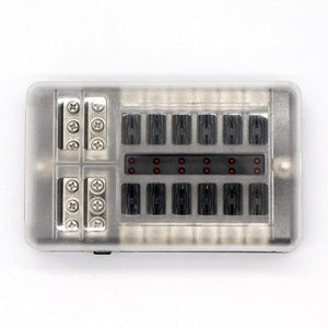 12 Way Blade Fuse Holder Box Block Car Vehice Boat Circuit ATO ATC 32V
