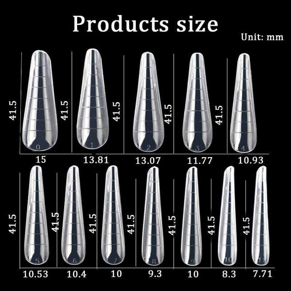 Planet Gates 120/60PCS Nail Forms Art Tools For UV Gel Quick Building Extension Forms Top Molds Dual Forms Upper Forms For Nails Mold