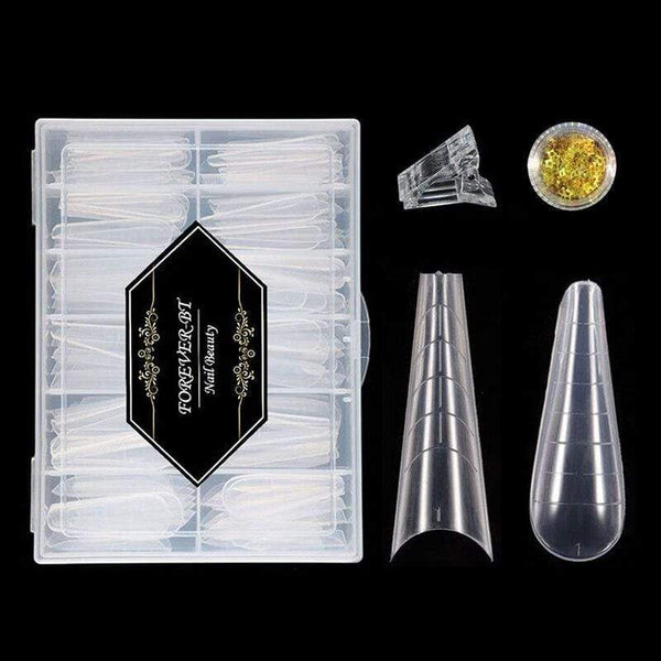 Planet Gates 120/60PCS Nail Forms Art Tools For UV Gel Quick Building Extension Forms Top Molds Dual Forms Upper Forms For Nails Mold