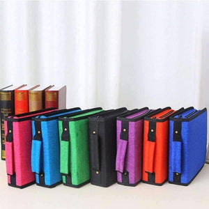 Planet Gates 120 Holes pens Pencils writing Large Portable Bag Leather Capacity Pencil box For Students Painting Sketch Art Supplies etui