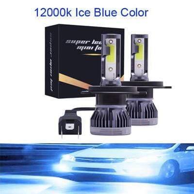 Planet Gates Mini H4 H7 LED Car Headlight Kit 6000K 3000K 8000K 72W 12000LM H1 H11 9005 HB3 9006 HB4 H8 6000K Bulbs Car Accessories