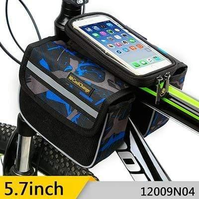 Planet Gates 12009N04     57 / China Cycling Bike Front Frame Bag Tube Pannier Double Pouch for Cellphone Bicycle Accessories Riding Bag