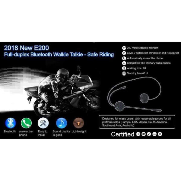 Planet Gates 1200m EJEAS E6 Motorcycle Communication System Vox Bluetooth Motorcycle Intercom Moto Helmet Headset Motorradhelm Bluetooth