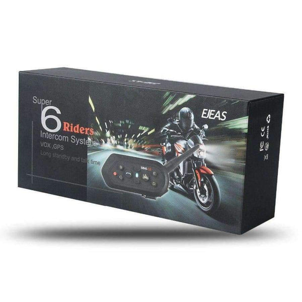 Planet Gates 1200m EJEAS E6 Motorcycle Communication System Vox Bluetooth Motorcycle Intercom Moto Helmet Headset Motorradhelm Bluetooth