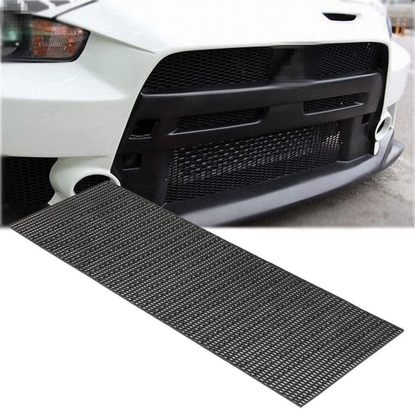 Planet Gates 120cm Black Honeycomb ABS Plastic Vent Car Tuning Racing Grill Mesh For Benz for Audi Car Styling
