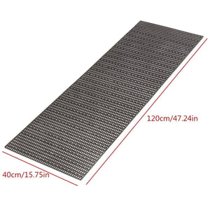 Planet Gates 120cm Black Honeycomb ABS Plastic Vent Car Tuning Racing Grill Mesh For Benz for Audi Car Styling