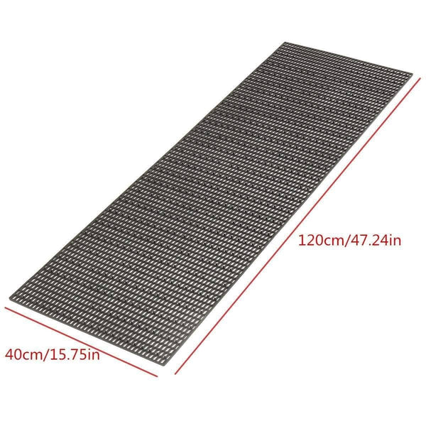 Planet Gates 120cm Black Honeycomb ABS Plastic Vent Car Tuning Racing Grill Mesh For Benz for Audi Car Styling