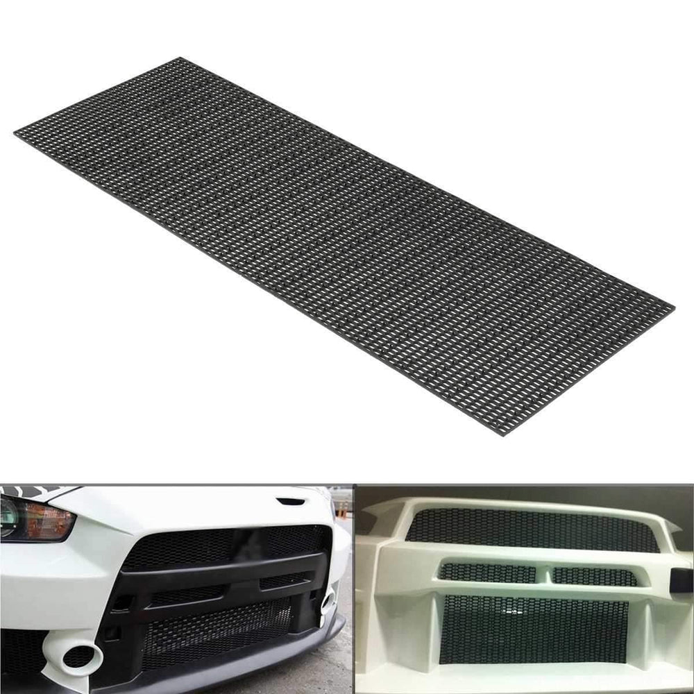 Planet Gates 120cm Black Honeycomb ABS Plastic Vent Car Tuning Racing Grill Mesh For Benz for Audi Car Styling
