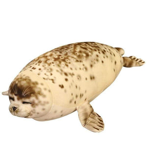 120cm Giant Real Life Sea Lion Plush Toy Soft Stuffed Animal Seal Pillow Simulation Appease Doll Cute Gift For Baby Kids