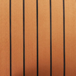 Planet Gates 120cmx240cmx5mm Self Adhesive EVA Foam Faux Teak Sheet Boat Yacht Synthetic Teak Decking Brown and Black Wholesale