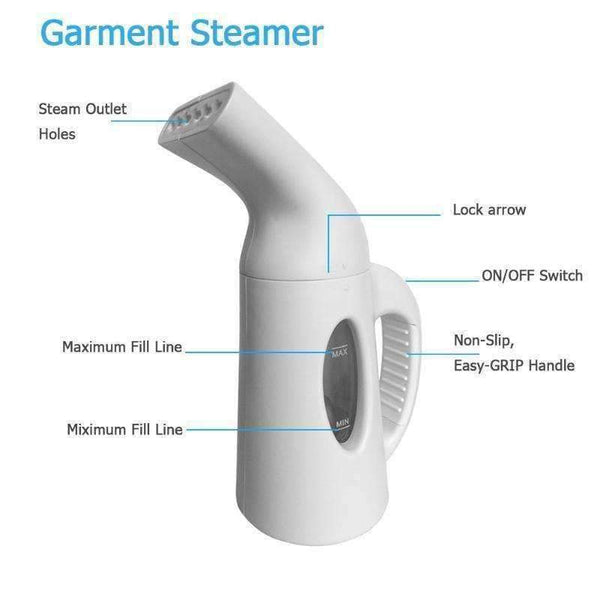 Planet Gates 120mL Mini Handheld Clothes Steamer Irondry Cleaning Brush Clothes Household Appliance Portable Travel Garment Steamers