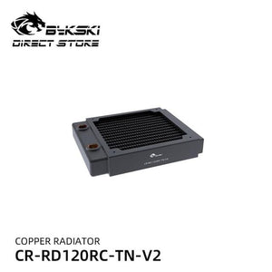 Planet Gates 120mm Copper Radiator 30MM Thickness 120/240/360mm 14 Waterway Thin Cooler Watercoler Heatsink CR-RD120/240/360RC-TN-V2