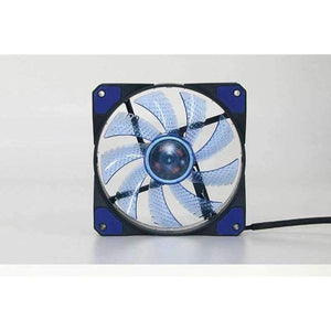 Planet Gates 120mm LED Ultra Silent Computer PC Case Fan 15 LEDs 12V With Rubber Quiet Molex Connector Easy Installed Fan High Quality!