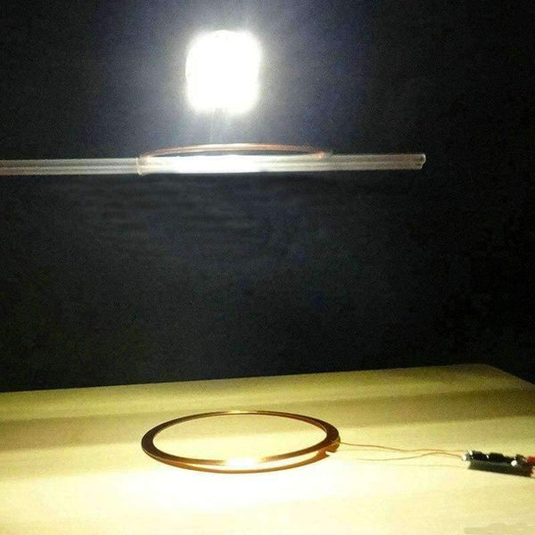 Planet Gates 120mm Long-distance Wireless Charge Module DC 12V DIY Wireless Power Charging Supply Module w/LED Lamp for Lighting Electronic