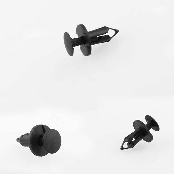 Planet Gates 120pcs 8mm Hole Auto Clips Car Bumper Door Trim Panel Plastic Rivets Front Dumper Fender Fastener Push Pin Clips OT280