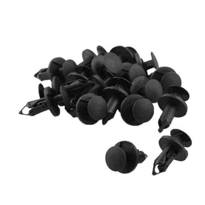 Planet Gates 120pcs 8mm Hole Auto Clips Car Bumper Door Trim Panel Plastic Rivets Front Dumper Fender Fastener Push Pin Clips OT280