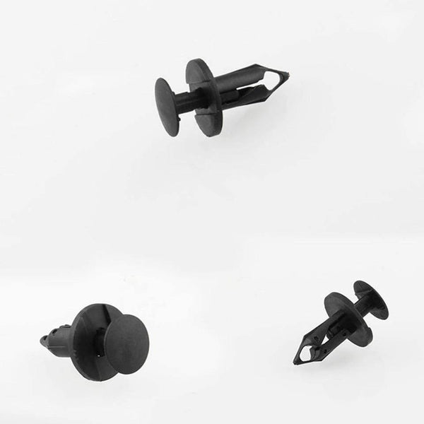 Planet Gates 120pcs 8mm Hole Auto Clips Car Bumper Door Trim Panel Plastic Rivets Front Dumper Fender Fastener Push Pin Clips OT280