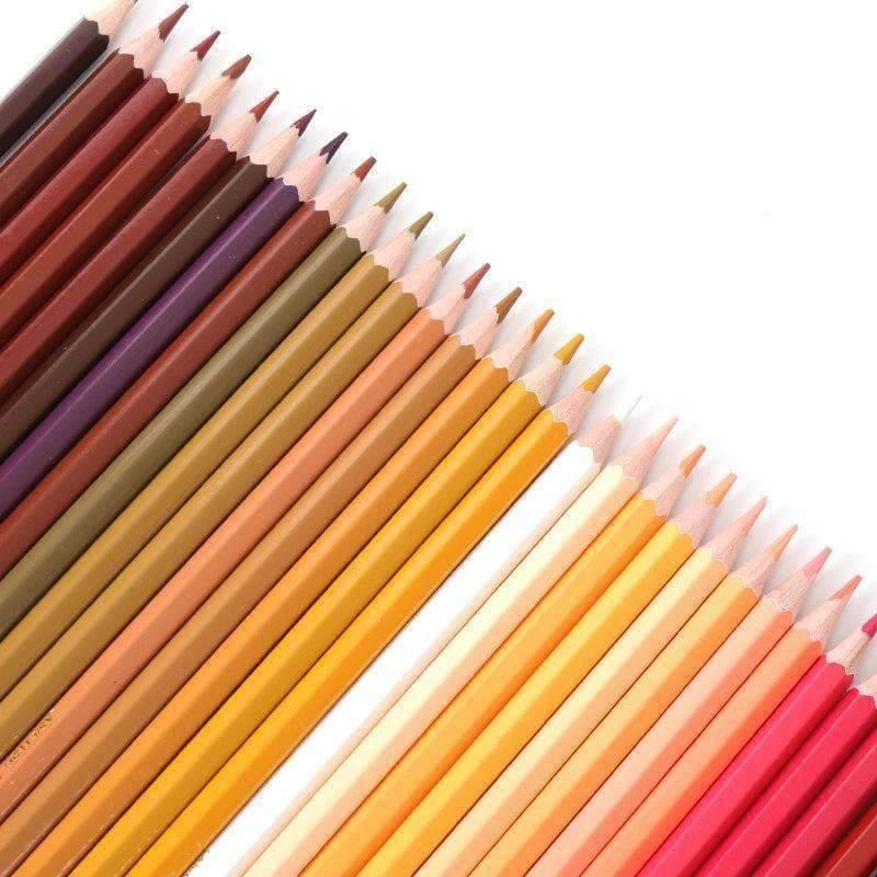 Planet Gates 120Pcs/Set Professional Wooden Colored Pencils Set Coloful Oix Pen for Kid Boys Girls Painting Drawing Writing Stationery Supply