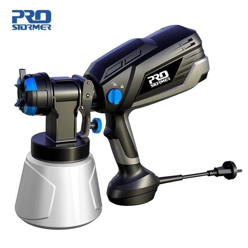 120V/230V Electric Spray Gun 600W HVLP Home Paint Sprayer Flow Control 4 Nozzle 1000ml Capacity Easy Spraying