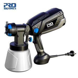 120V/230V Electric Spray Gun 600W HVLP Home Paint Sprayer Flow Control 4 Nozzle 1000ml Capacity Easy Spraying