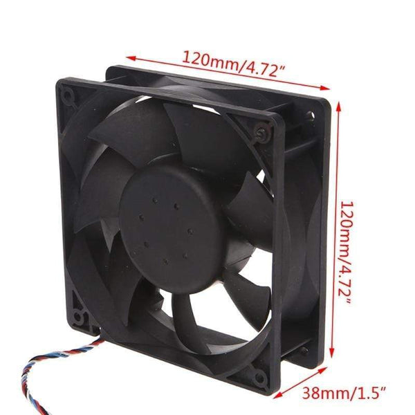 Planet Gates 120x120x38mm Brushless DC 12V 1.6A PWM Server Cooling Fan For Delta AFC1212DE