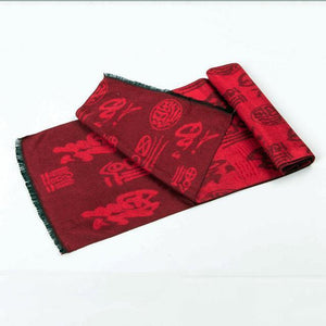 Planet Gates 123-161red Men women cashmere Scarf Luxury Brand high quality Neckerchief Winter Warm Soft Shawls Wraps Unisex Scarves
