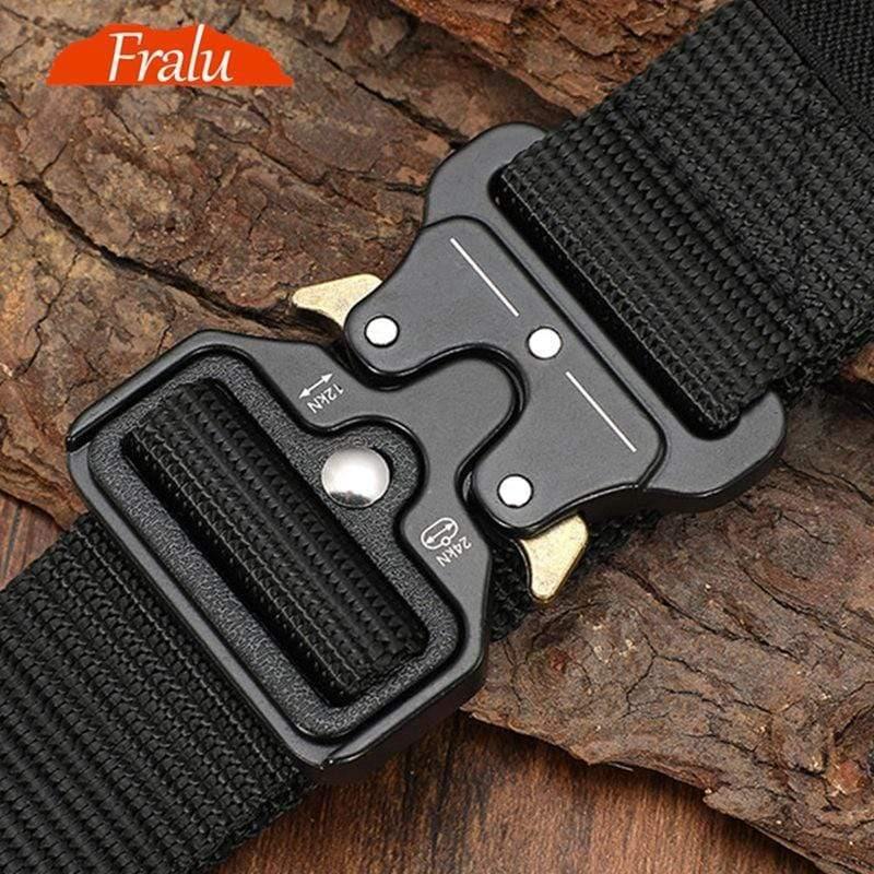 125-140long Big Size Belt Male Tactical Military Canvas Belt Outdoor Tactical Belt Men's Military Nylon Belts Army