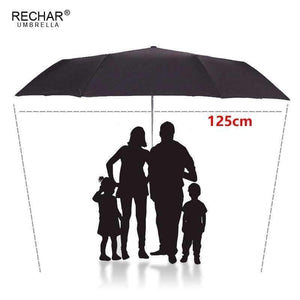 Planet Gates 125cm Automatic Umbrella Men Rain Women 3Folding Windproof Large Paraguas Male Woman Big Umbrella Outdoor Parapluie