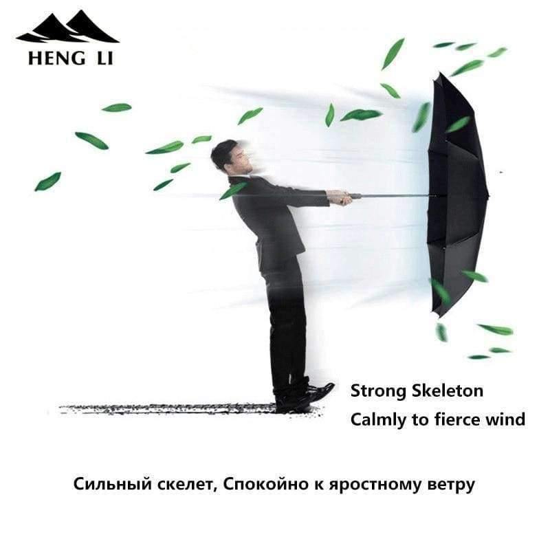 Planet Gates 125CM Windproof Automatic Umbrella For Men Brand Large Folding Umbrella Rain Woman Double Golf Business Automatic Car Umbrellas