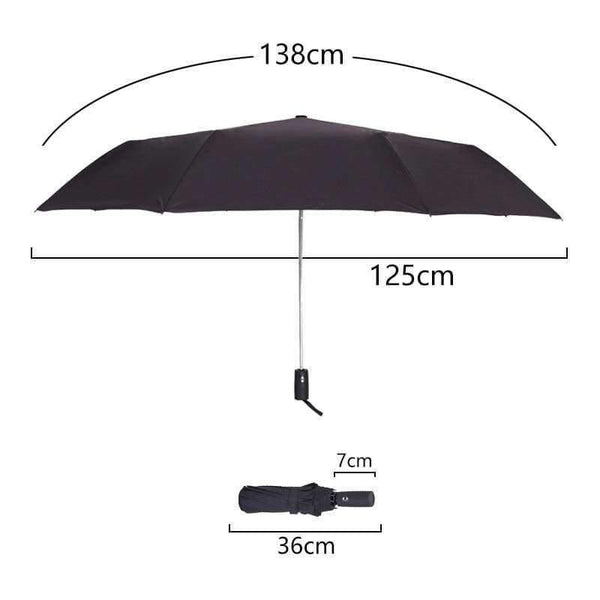 Planet Gates 125CM Windproof Automatic Umbrella For Men Brand Large Folding Umbrella Rain Woman Double Golf Business Automatic Car Umbrellas