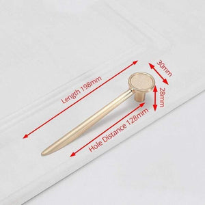 Brooch Design Pearl Gold Cabinet Knobs and Handles Zinc Alloy Kitchen Handles Drawer Knobs Pulls Furniture Handle Hardware