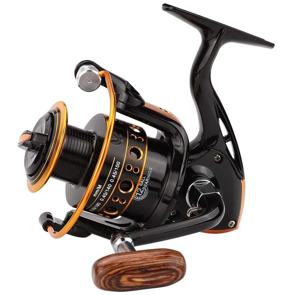 Planet Gates 12BB Spinning Fishing Reel Fishing Wheel for Saltwater Metal Spool Fishing Reels carpa molinete de pesca fishing tackle