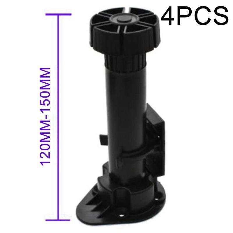 4 Pcs Adjustable Height Cupboard Foot Cabinet Leg For Kitchen Bathroom Accessories Furniture Legs Plinth Cabinets 8/10/12/15cm