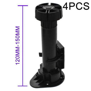 4 Pcs Adjustable Height Cupboard Foot Cabinet Leg For Kitchen Bathroom Accessories Furniture Legs Plinth Cabinets 8/10/12/15cm